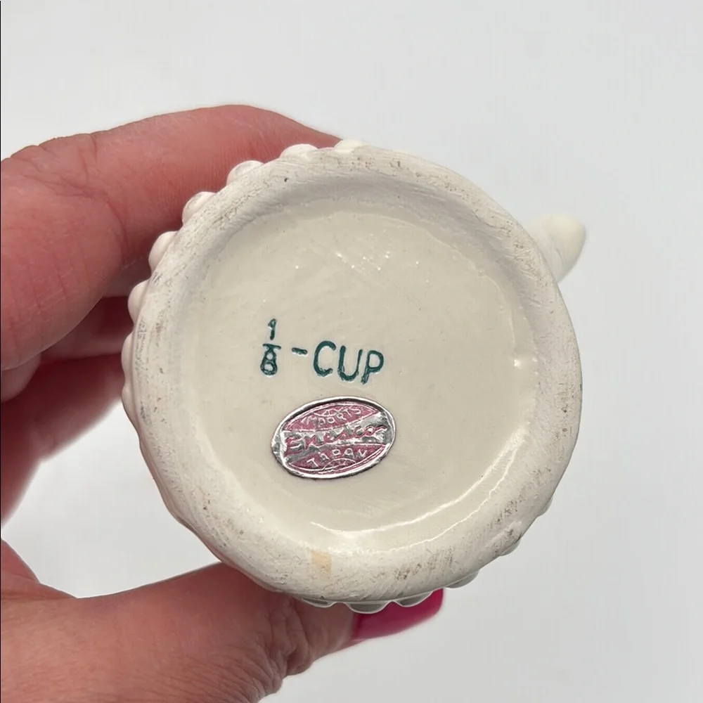 VTG Enesco Japan Ceramic‎ Measuring Cups Set of 4